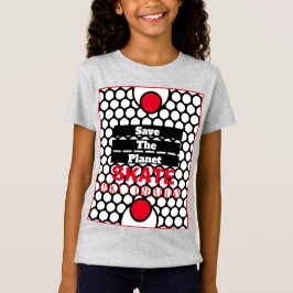 Het Schaats van de planeet redden T-shirt