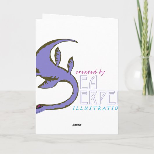 Het schaatsen Pinguïn Feestdagen Kaart (Achterkant)