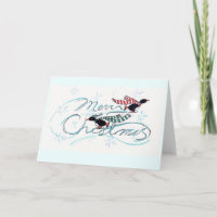 Het Schaatsen van het ijs Kerstmis van Pinguïnen