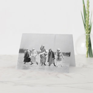 Het Schaatsen van het ijs Ras, 1925 Kaart