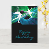 Het Schaatsen van het Ijs van de Schaatsers van Kaart (Gele Bloem)