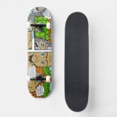 Het schaduwrijk persoonlijk skateboard (Voorkant)