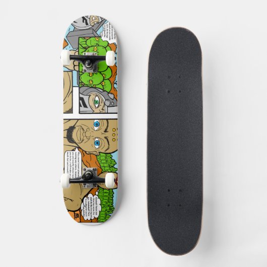 Het schaduwrijk persoonlijk skateboard (Voorkant)