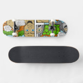 Het schaduwrijk persoonlijk skateboard (Horizontaal)