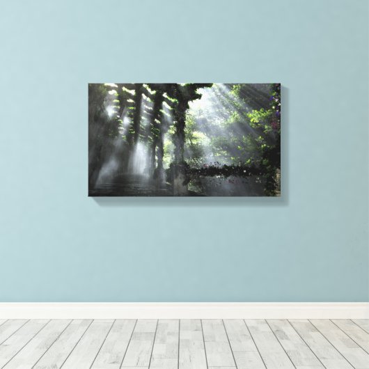 Het schaduwrijke pad kleine canvas (Insitu (Houten vloer))