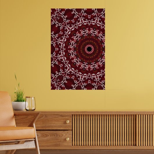 Het scharlaken labyrint poster (Woonkamer 2)