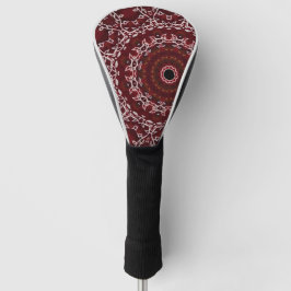 Het scharlakenrode labyrint golfheadcover