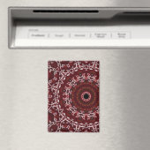 Het scharlakenrode labyrint magneet (Insitu (Vaatwasser))