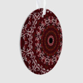 Het scharlakenrode labyrint ornament (voorkant)