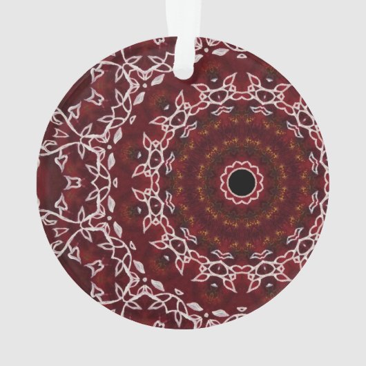 Het scharlakenrode labyrint ornament (achterkant)
