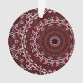 Het scharlakenrode labyrint ornament (voorkant)