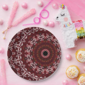 Het scharlakenrode labyrint papieren bordje (Feest)