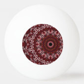 Het scharlakenrode labyrint pingpongbal (Voorkant)
