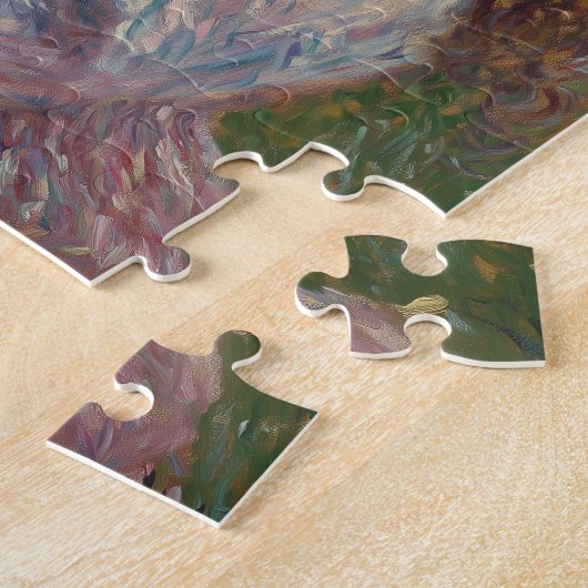 Het Schattige meisje en haar kat Legpuzzel (Zijkant)