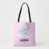 Het schattige snoep schaap tote bag (Voorkant)