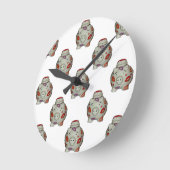 Het schattige Varken van de Lippenstift Ronde Klok (Hoek)