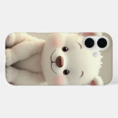 Het Schattigee Beer iPhone 16 Hoesje (Achterkant (horizontaal))