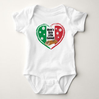 Het Schattigee kleine Cannoli-hart van de Italiaan Romper