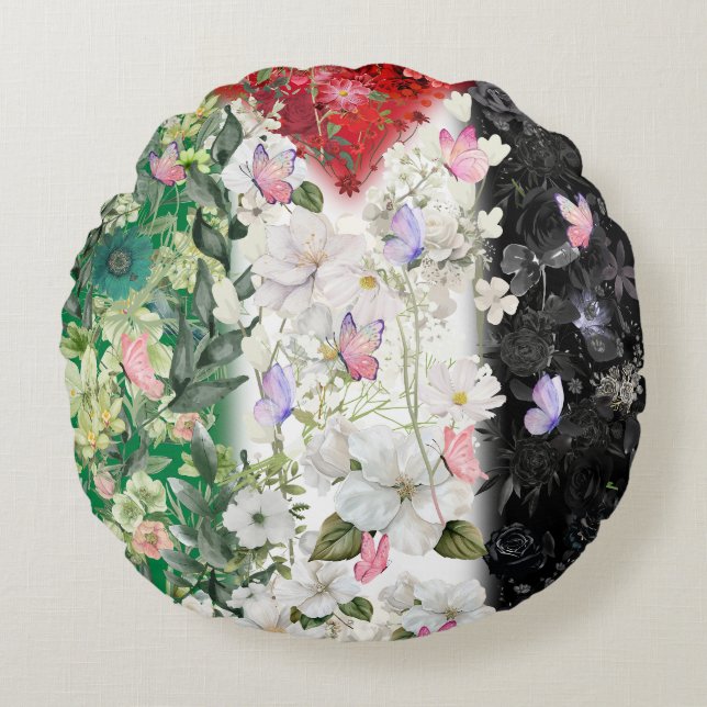 Het Schattigee Palestijns kussen met Keffiyeh sjaa (Voorkant)