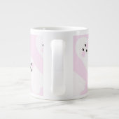 Het schattigste spookpatroon grote koffiekop (Achterkant)