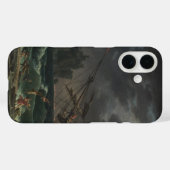 Het scheepswrak door Claude-Joseph Vernet Case-Mate iPhone Case (Achterkant (horizontaal))
