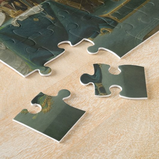 Het scheiden van de Empress Josephine (1763-1814)  Legpuzzel (Zijkant)