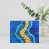 Het scheiden van het rode Zee schilderen Briefkaart (Staand voorkant)