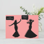 Het scheidingsteken is de EindUitnodigingen van de Kaart (Staand voorkant)