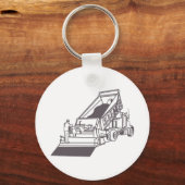 Het schenken van het Overzicht van de Vrachtwagen Sleutelhanger (Voorkant)