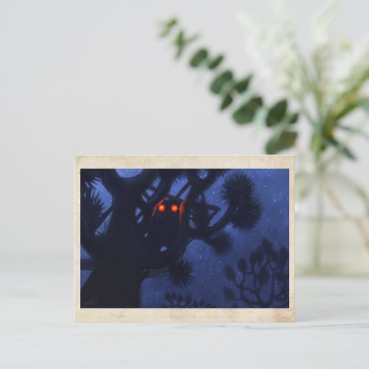 Het schepsel in de boom - Briefkaart (Staand voorkant)