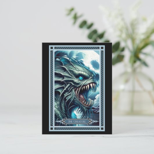 Het schepsel Tarot Kaart (Staand voorkant)