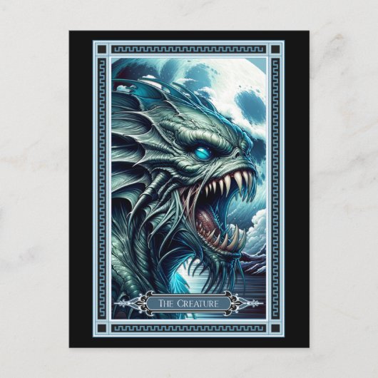 Het schepsel Tarot Kaart (Voorkant)