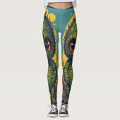 Het schepsel uit de Black Lagoon Halloween Leggings (Voorkant)