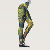 Het schepsel uit de Black Lagoon Halloween Leggings (Rechts)