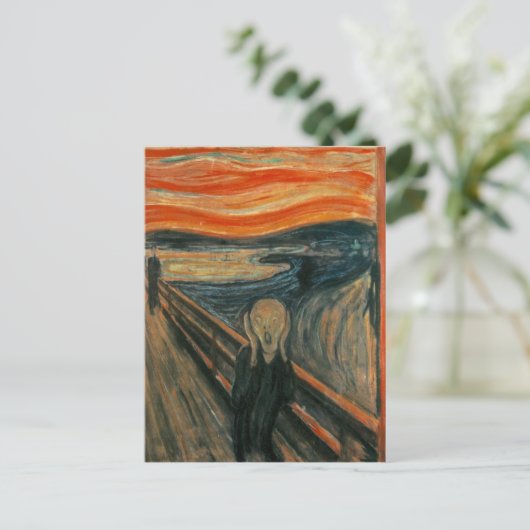 Het scherm briefkaart (Staand voorkant)