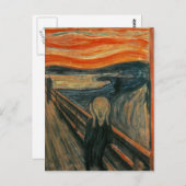 Het scherm briefkaart (Voorkant / Achterkant)