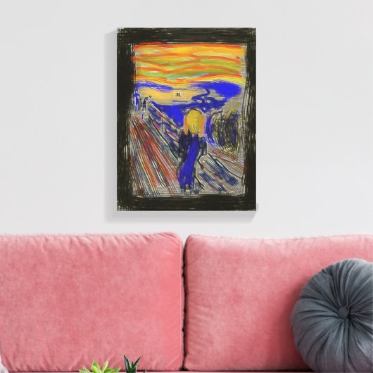 Het scherm canvas afdruk (Insitu (Woonkamer))