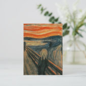 Het scherm - Edvard Munch Briefkaart (Staand voorkant)