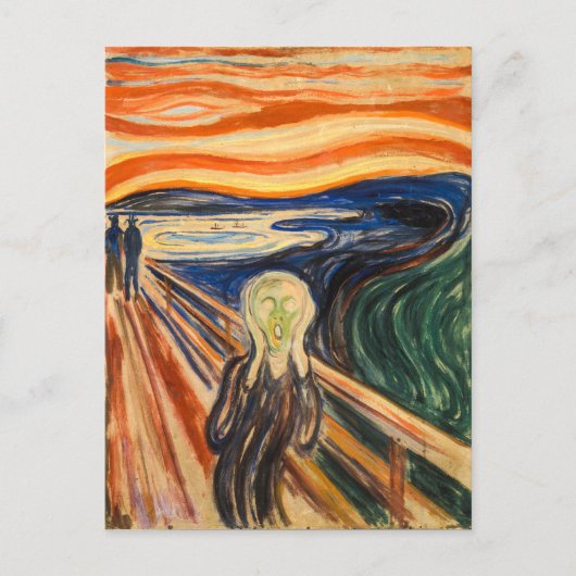 Het scherm | Edvard Munch | Briefkaart (Voorkant)