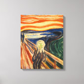 Het scherm | Edvard Munch | Canvas Afdruk (Voorkant)