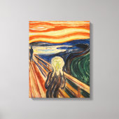 Het scherm | Edvard Munch | Canvas Afdruk (Voorkant)