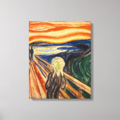 Het scherm | Edvard Munch | Canvas Afdruk (Voorkant)
