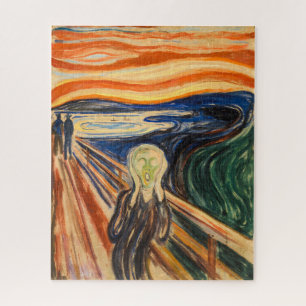 Het scherm Edvard Munch Legpuzzel