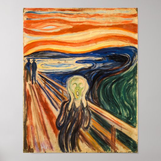 Het scherm | Edvard Munch | Poster (Voorkant)