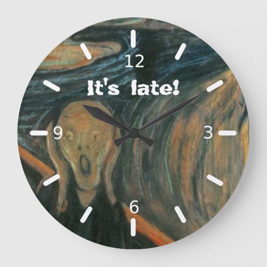 Het scherm grote klok (Voorkant)