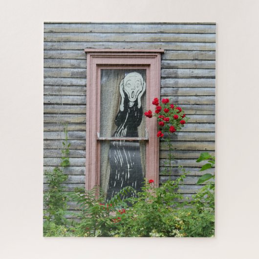 Het scherm in een Venster 16 x 20 Legpuzzel (Verticaal)