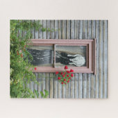 Het scherm in een Venster 16 x 20 Legpuzzel (Horizontaal)