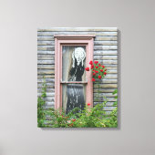 Het scherm in een venster canvas afdruk (Voorkant)