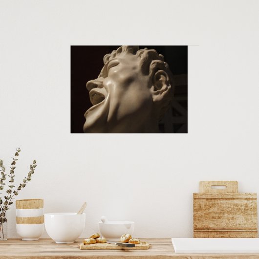 Het scherm poster (Keuken)