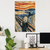 Het scherm poster (Thuiskantoor)